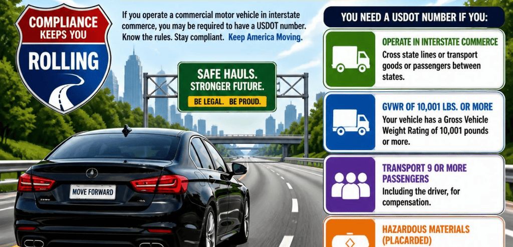 USDOT Number vs Operating Authority